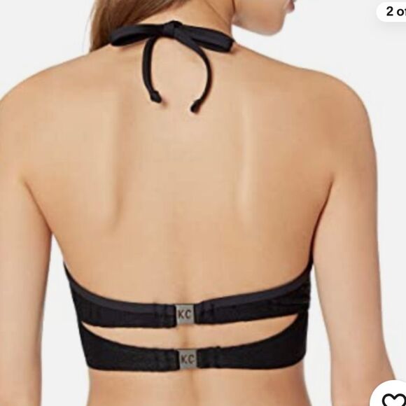 Kenneth Cole See You Swoon Underwire Bustier Black Size Small - Picture 2 of 8